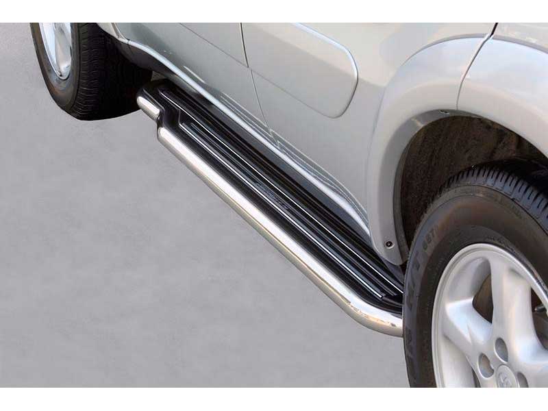 Side Steps Toyota Rav 4 00-06 5D Stainless Steel W/ Platform Side Steps Toyota Rav 4 00-06 5D Stainless Steel W/ Platform