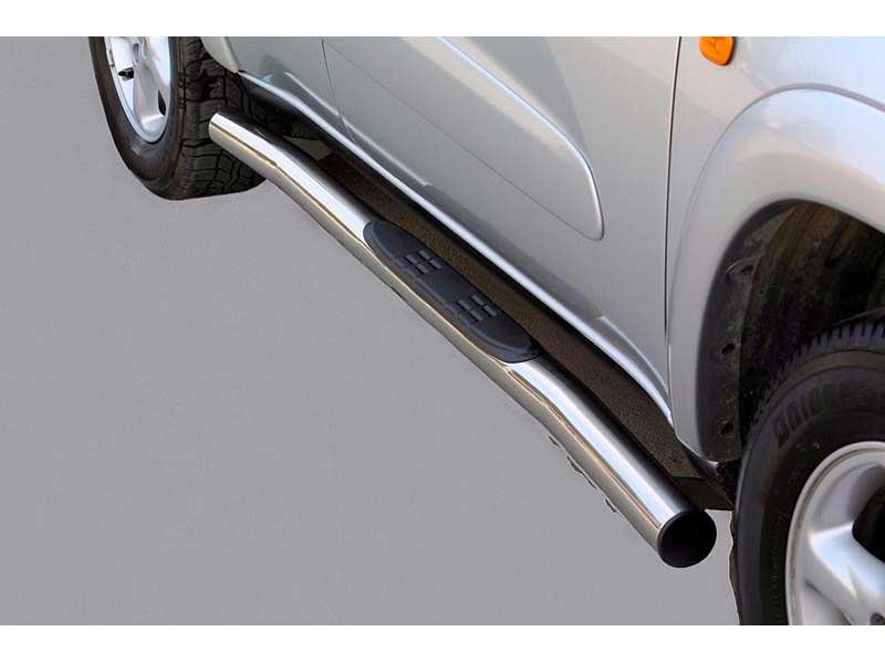 Side Steps Toyota Rav 4 00-06 5D Stainless Steel Tube 76MM Side Steps Toyota Rav 4 00-06 5D Stainless Steel Tube 76MM