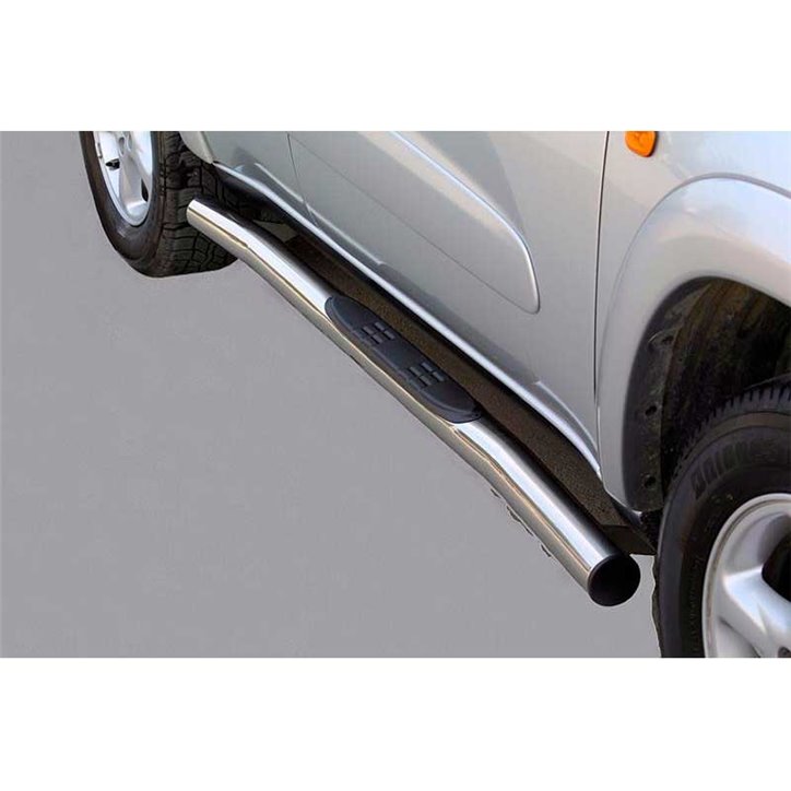 Side Steps Toyota Rav 4 00-06 5D Stainless Steel Tube 76MM