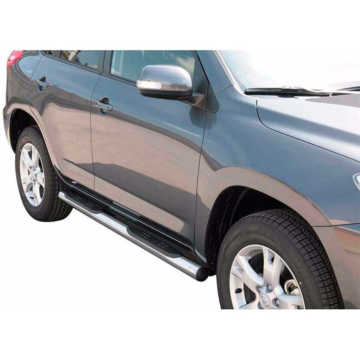 Estriberas Toyota Rav 4 09-10 Inox Tubo 76MM