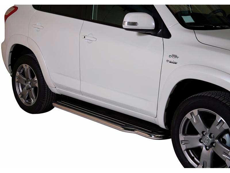 Marche Pieds Toyota Rav 4 10-12 Inoxydable Avec Plateforme Marche Pieds Toyota Rav 4 10-12 Inoxydable Avec Plateforme