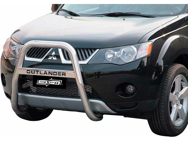 Defensa Mitsubishi Outlander 07-09 Inox Defensa Mitsubishi Outlander 07-09 Inox