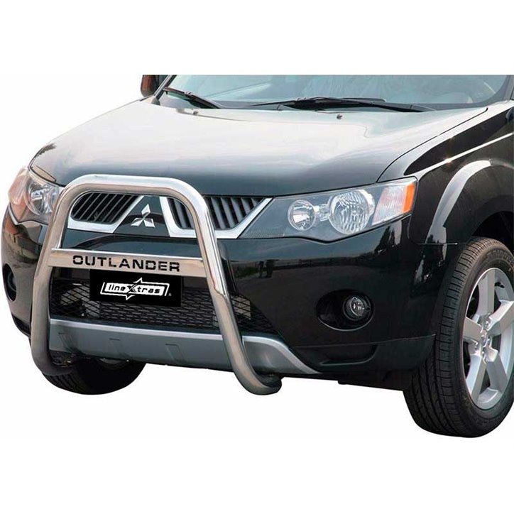 Defensa Mitsubishi Outlander 07-09 Inox