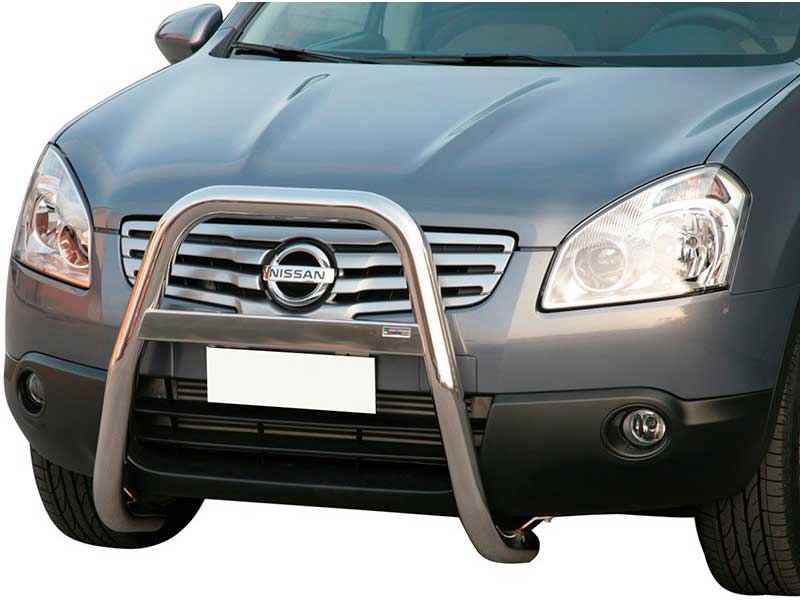 Defensa Nissan Qashqai +2 2008+ Inox Defensa Nissan Qashqai +2 2008+ Inox