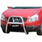 Defensa Nissan Qashqai 07-10 Inox Defensa Nissan Qashqai 07-10 Inox
