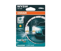 [06.2827DC-02B] Kit 2 Lamps WY5W 12V/5W OSRAM Diadem Chrome® NEXT GEN