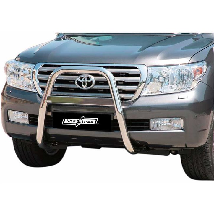 Grelha Toyota Land Cruiser V8 J200 08-11 Inox