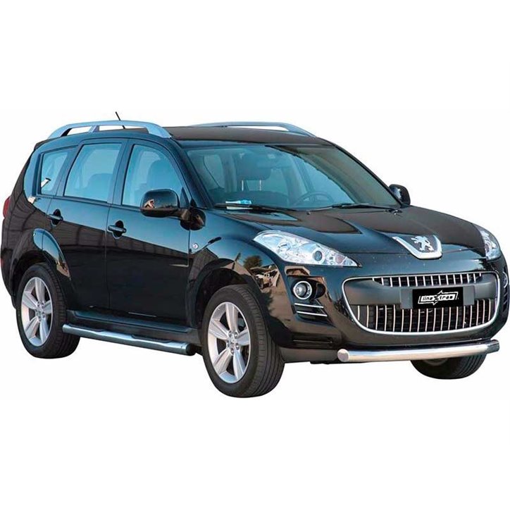 Protección Delantera Peugeot 4007 2008+ Inox 76MM