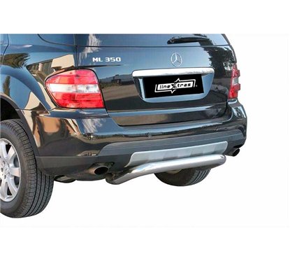 Rear Protection Mercedes-Benz ML 06-12 Stainless Steel 76MM