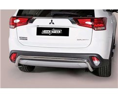 Rear Protection Mitsubishi Outlander 2015+ Stainless Steel 50MM