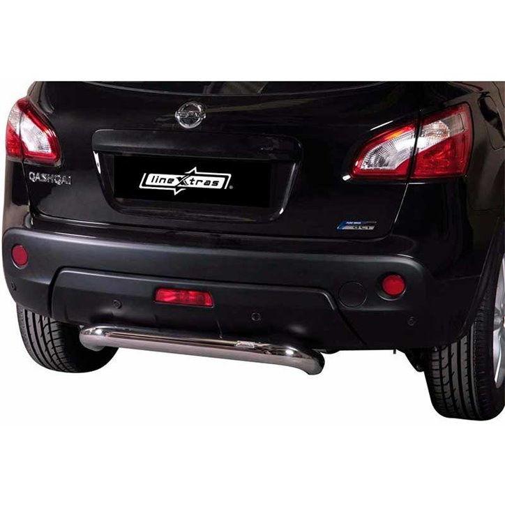 Protección Trasera Nissan Qashqai 10-13 Inox 76MM