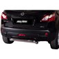 Protección Trasera Nissan Qashqai 10-13 Inox 76MM Protección Trasera Nissan Qashqai 10-13 Inox 76MM