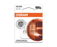 [06.2841-02B] Kit 2 Lampes W3W 24V/3W OSRAM Original Line®