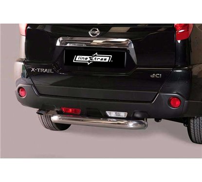 Rear Protection Nissan X-Trail 11-14 Stainless Steel 76MM