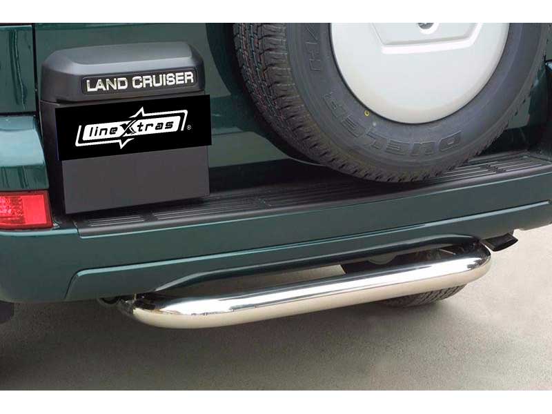 Protección Trasera Toyota Land Cruiser KDJ 120/125 Inox 76MM Protección Trasera Toyota Land Cruiser KDJ 120/125 Inox 76MM