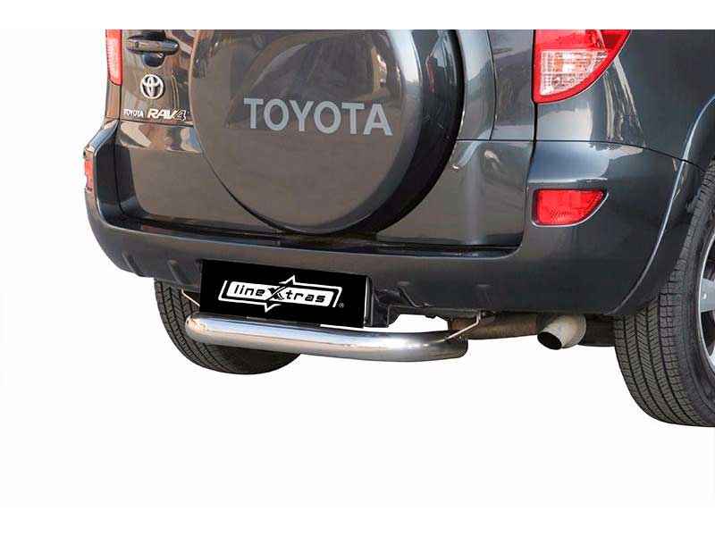 Protection Arrière Toyota Rav 4 06-09 Inoxydable 76MM Protection Arrière Toyota Rav 4 06-09 Inoxydable 76MM