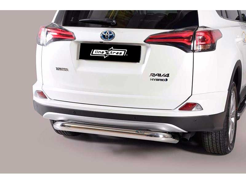 Protección Trasera Toyota Rav 4 2016+ Inox 76MM Protección Trasera Toyota Rav 4 2016+ Inox 76MM