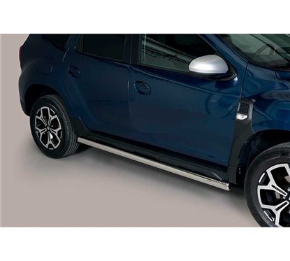 Side Protections Dacia Duster 2018+ Stainless Steel Tube 63MM