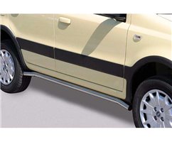 Side Protections Fiat Panda 4x4 05-13 Stainless Steel Tube 50MM