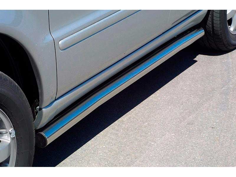 Side Protections Mercedes-Benz ML 270/400 CDI 02-05 Stainless Steel Tube 63MM