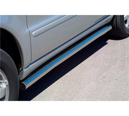 Side Protections Mercedes-Benz ML 270/400 CDI 02-05 Stainless Steel Tube 63MM
