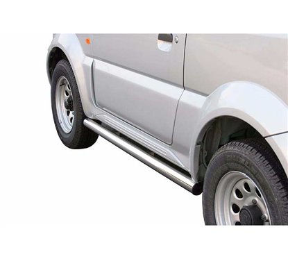 Side Protections Suzuki Jimny 98-12 Stainless Steel Tube 63MM