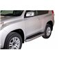 Proteções Laterais Toyota Land Cruiser 150 2009+ 3P Inox Tubo 40MM Proteções Laterais Toyota Land Cruiser 150 2009+ 3P Inox Tubo 40MM