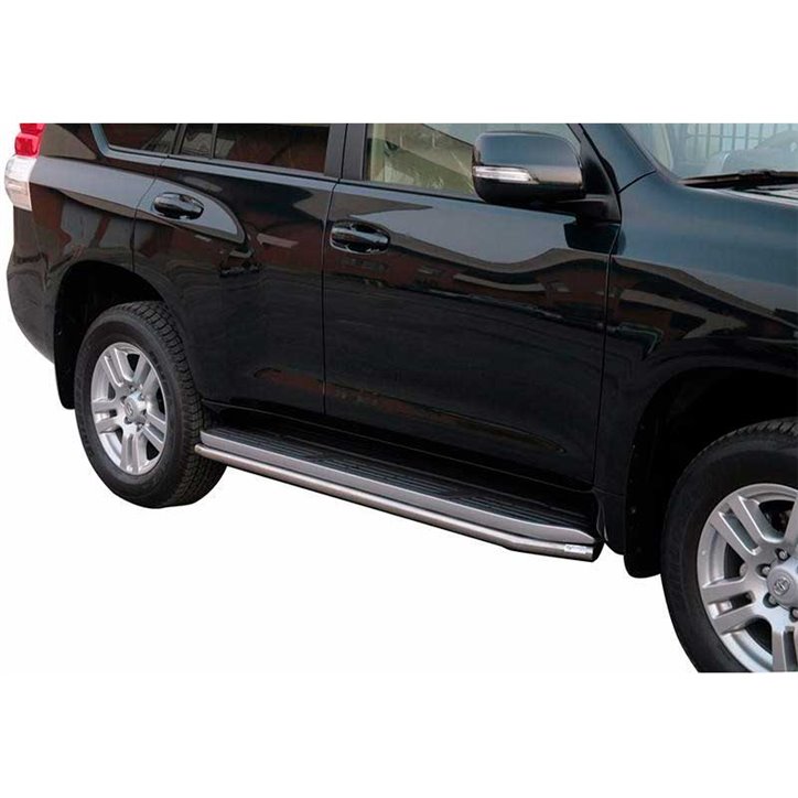 Protecciones Laterales Toyota Land Cruiser 150 2009+ 5P Inox Tubo 40MM