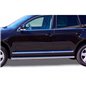 Protecciones Laterales VW Touareg 02-09 Inox Tubo 76MM Protecciones Laterales VW Touareg 02-09 Inox Tubo 76MM
