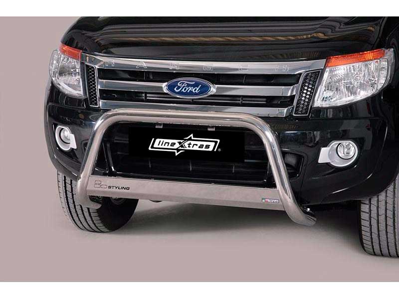 Big Bar U Ford Ranger 12-16 Inoxydable Avec EC Big Bar U Ford Ranger 12-16 Inoxydable Avec EC