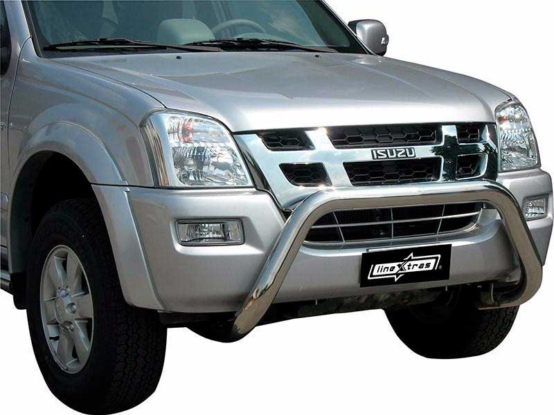 Big Bar U Isuzu D-Max 06-07 DC Stainless Steel 76MM W/O EC Big Bar U Isuzu D-Max 06-07 DC Stainless Steel 76MM W/O EC