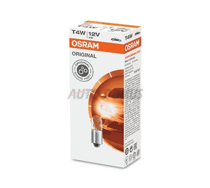 [06.3893] Kit 10 Lamps T4W 12V/4W OSRAM Original Line®