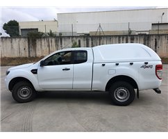Hard-Top Ford Ranger Freestyle Cab 2016+ W/O Windows Linextras