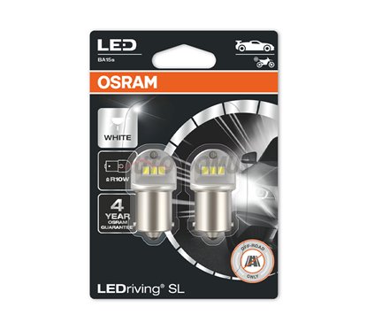 [06.5007DWP-02B] Kit 2 Lâmpadas LED R5W 12V/0.5W OSRAM LEDriving® SL WHITE
