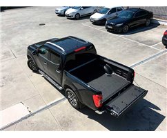 Bedliner Nissan NP300 D23 DC Under Rail and  W/ Channel