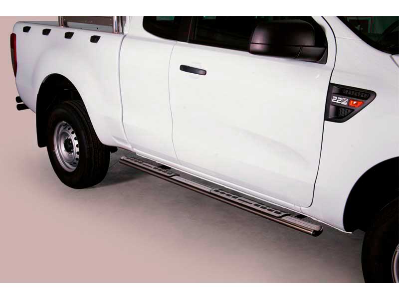 Side Steps Ford Ranger 2012+ Freestyle Cab Stainless Steel DSP