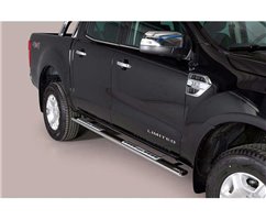 Side Steps Ford Ranger 2012+ DC Stainless Steel DSP