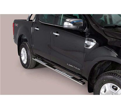 Estriberas Ford Ranger 2012+ DC Inox DSP