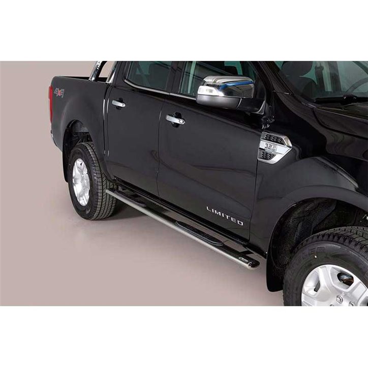 Marche Pieds Ford Ranger DC 2012+ Inoxydable GPO