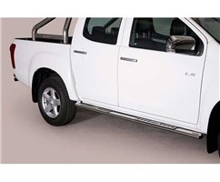 Side Steps Isuzu D-Max 12-20 DC Stainless Steel DSP