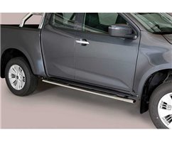 Side Steps Isuzu D-Max 2020+ Space Cab Stainless Steel GPO