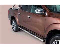 Marche Pieds Nissan Navara NP300 D23 2016+ DC Inoxydable Tube 76MM