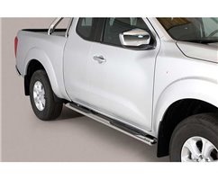 Side Steps Nissan Navara NP300 D23 2016+ King Cab Stainless Steel GPO