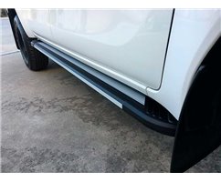 Estribos Toyota Hilux Revo 2016+ Cabine Extra Alumínio