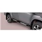 Side Steps Toyota Hilux Revo 2016+ EC Stainless Steel Black DSP Side Steps Toyota Hilux Revo 2016+ EC Stainless Steel Black DSP