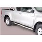 Side Steps Toyota Hilux Revo 2016+ Extra Cab Stainless Steel Tube 76MM Side Steps Toyota Hilux Revo 2016+ Extra Cab Stainless Steel Tube 76MM