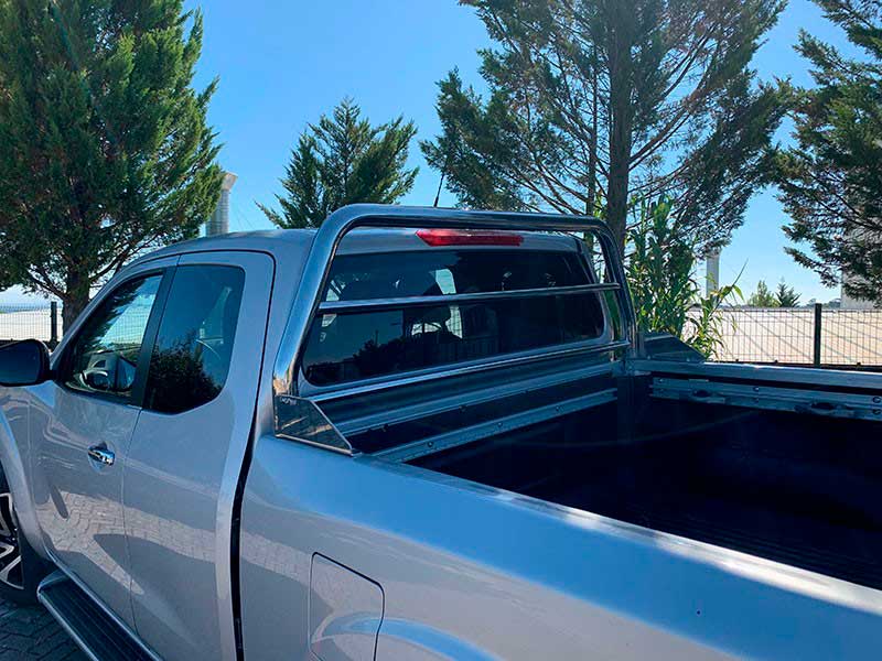 Front Roll-Bar Ford Ranger 16-22 Stainless Steel W/ Glass Protection