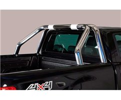 Short Roll-Bar Ford Ranger 2012+ Stainless Steel W/O Brand Logo