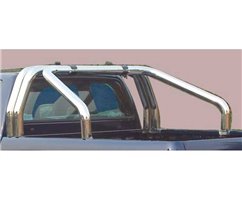 Double Roll-Bar Ford Ranger 07-09 DC Inoxydable