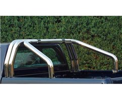 Double Roll-Bar Ford Ranger 09-11 DC Inoxydable
